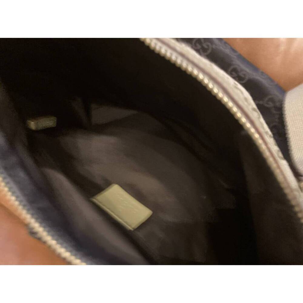 GUCCI GG Canvas Shoulder Bag Khaki Green - Picture 8 of 10